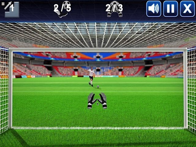 GOALKEEPER CHALLENGE jogo online no JogosJogos.com