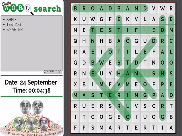 Daily word search jogo online no jogosjogos