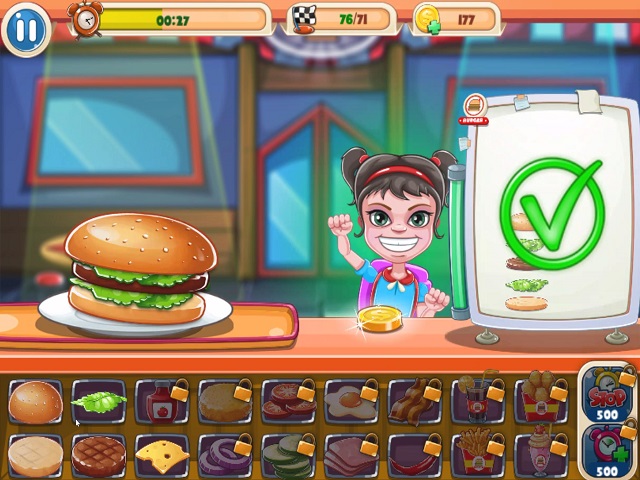 BURGER CHEF jogo online no JogosJogos.com