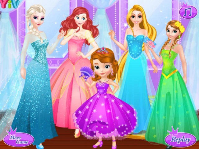 DISNEY PRINCESS DRESS STORE jogo online no JogosJogos.com